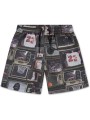 shorts & βερμούδες nike jdb mj brklyn aop ft short |