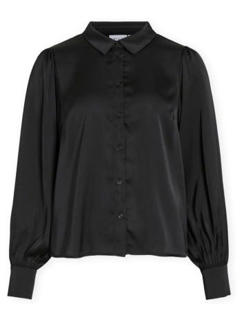 μπλούζα vila noos enna ravenna shirt - black |