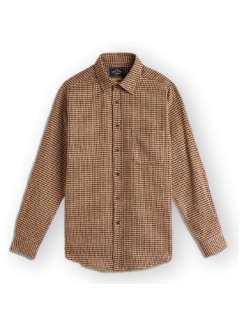 πουκάμισο με μακριά μανίκια portuguese flannel abstract