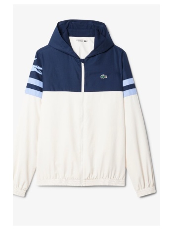 μπουφάν lacoste tennis water-repellent hooded jacket | σε προσφορά