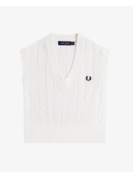 ζακέτα fred perry cable knit tank |