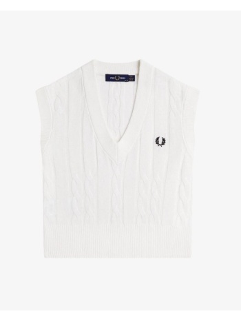 ζακέτα fred perry cable knit tank | σε προσφορά