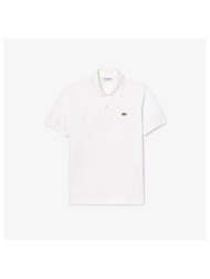 t-shirts & polos lacoste short sleeved ribbed collar |