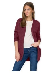 ζακέτα only noos lesly cardigan - zinfandel |