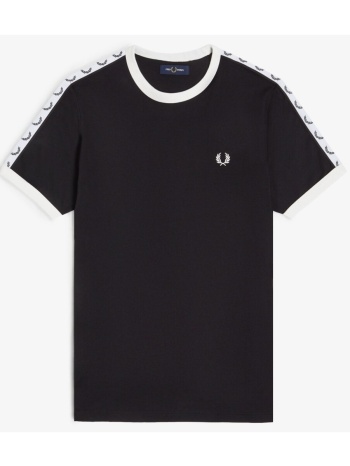 t-shirt με κοντά μανίκια fred perry taped ringer t-shirt | σε προσφορά