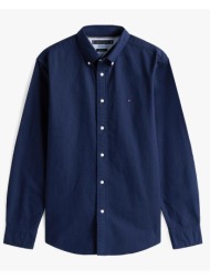 πουκάμισο με μακριά μανίκια tommy hilfiger solid heritage oxford rf |