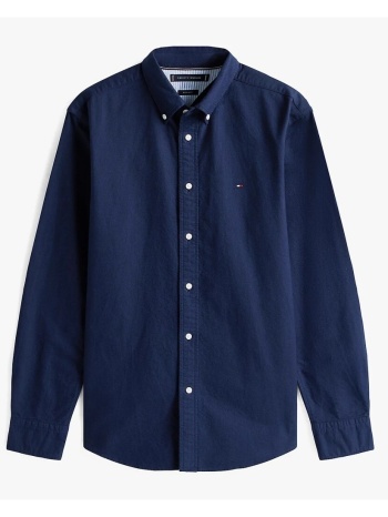 πουκάμισο με μακριά μανίκια tommy hilfiger solid heritage σε προσφορά