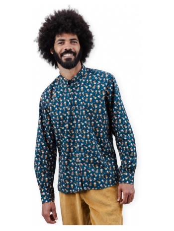 πουκάμισο με μακριά μανίκια brava fabrics peanuts astronaut