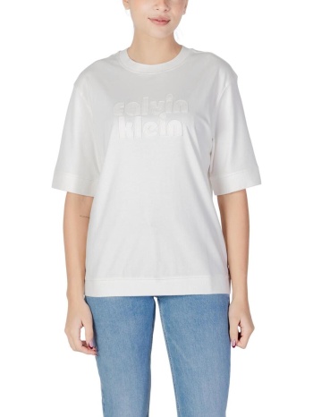 t-shirt με κοντά μανίκια calvin klein jeans a- oversized σε προσφορά