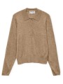 πόλο με μακριά μανίκια aware noos polo sikita - natural melange |