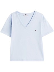 t-shirt με κοντά μανίκια tommy hilfiger slub mdrn v-nk ss t- ww0ww43901 |