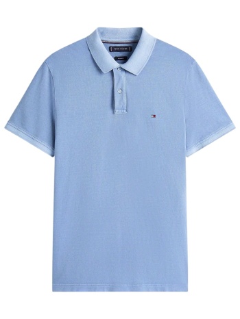 πόλο με κοντά μανίκια tommy hilfiger garment dye reg polo σε προσφορά