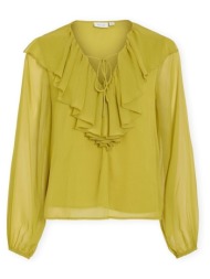 μπλούζα vila top hela - green evy |