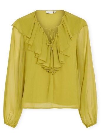 μπλούζα vila top hela - green evy |