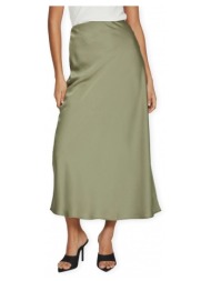 κοντές φούστες vila noos elette skirt - oil green |