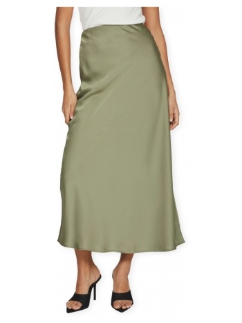 κοντές φούστες vila noos elette skirt - oil green |