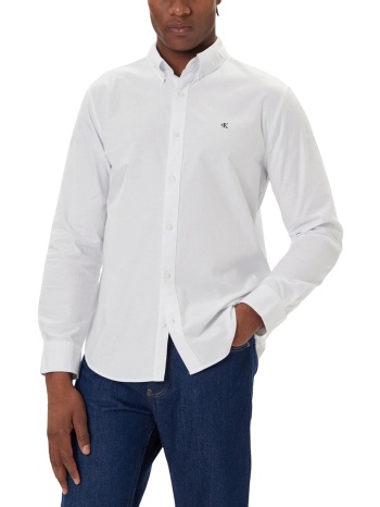 πουκάμισο με μακριά μανίκια calvin klein jeans ls solid σε προσφορά