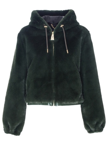 μπουφάν ayfee bomber fake fur cam25227 | σε προσφορά