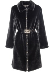 παλτό ayfee giacca lunga fake fur cam25226 |