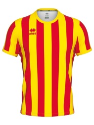 t-shirt με κοντά μανίκια errea strip maglia mc ad |