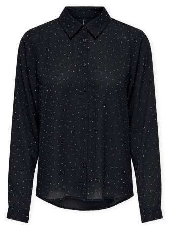 μπλούζα only zeke shirt - black/allover |