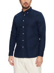 πουκάμισο με μακριά μανίκια tommy hilfiger flex dobby sf shirt mw0mw37578 |