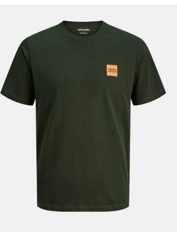 t-shirt με κοντά μανίκια jack & jones 12279100 brandy |
