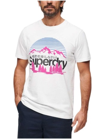 t-shirt με κοντά μανίκια superdry m1011911a 01c | σε προσφορά