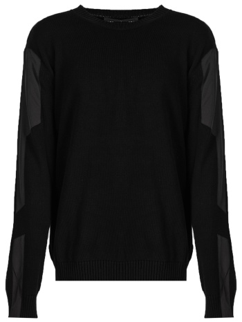 πουλόβερ les hommes lkk112 603a | classic fit jumper with