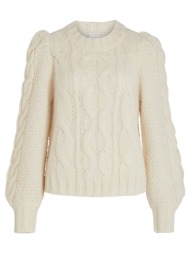 πουλόβερ vila knit fimines l/s - birch |