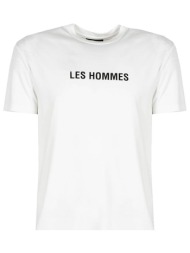 t-shirt με κοντά μανίκια les hommes lf224302-0700-1009 | grafic print |