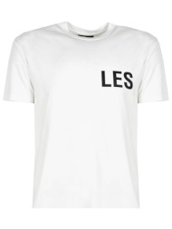 t-shirt με κοντά μανίκια les hommes lf224300-0700-1009 | grafic print |