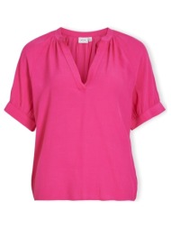 μπλούζα only vila top fulia s/s - cabaret |