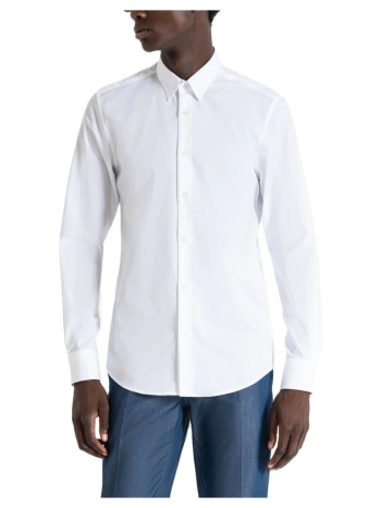 πουκάμισο με μακριά μανίκια antony morato napoli slim fit