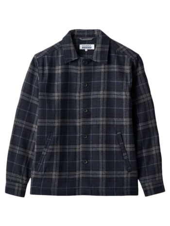 πουκάμισο με μακριά μανίκια gabba rebel blaut overshirt men