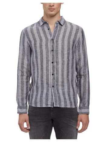 πουκάμισο με μακριά μανίκια gabba york big stripes