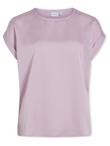 μπλούζα vila noos top ellette - winsome orchid |