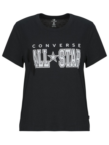 t-shirt με κοντά μανίκια converse all star retro tee