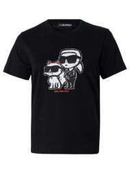 t-shirt με κοντά μανίκια karl lagerfeld a1w17129 999 |