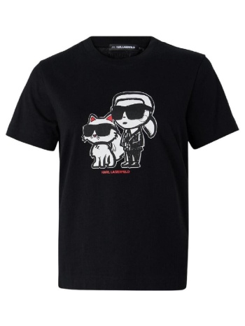t-shirt με κοντά μανίκια karl lagerfeld a1w17129 999 | σε προσφορά