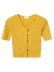 μπλούζα compania fantastica compañia fantástica top 10218 - yellow |