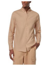 πουκάμισο με μακριά μανίκια scotch & soda seasonal core regular fit solid oxford shirt men scotch so