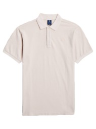 t-shirt με κοντά μανίκια g-star raw dunda overdyed slim fit polo t-shirt men |