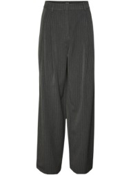 παντελόνα vero moda vmsilje mw wide pinstripe pants 10319718 |