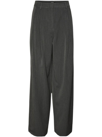 παντελόνα vero moda vmsilje mw wide pinstripe pants σε προσφορά