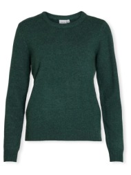 πουλόβερ vila noos ril o-neck knit - pineneedle |