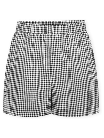 shorts & βερμούδες only maye check shorts - black/white |
