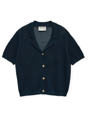 φούτερ aware saga cardigan - dark sapphire |