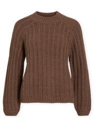 πουλόβερ vila kempke knit - pinecone |