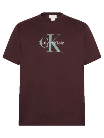 t-shirt με κοντά μανίκια calvin klein jeans hero monologo σε προσφορά